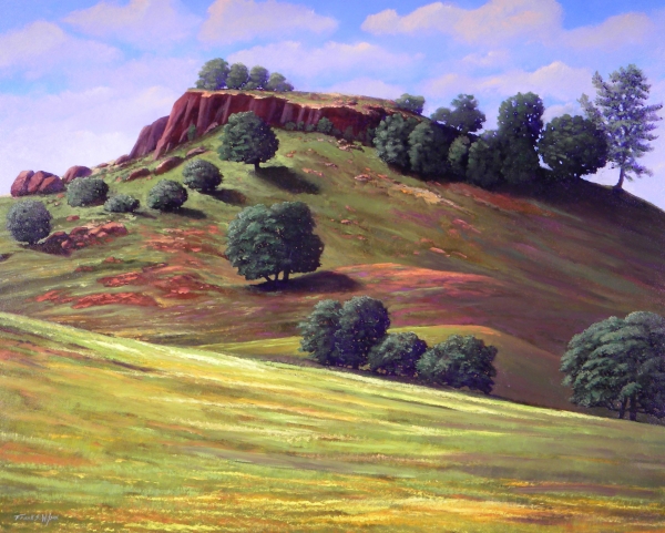 Flowering Meadow Painting