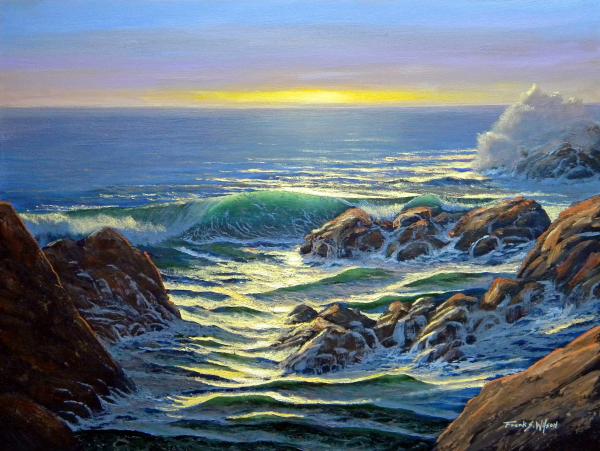 Coastal Evening Painting